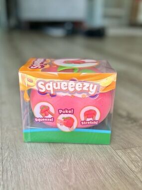 Sunny Days Squeezy Peach Squishy